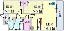 大久保駅 7.5万円