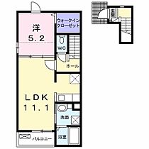 ガーデンハウスI 202 ｜ 兵庫県明石市東藤江１丁目（賃貸アパート1LDK・2階・43.47㎡） その2