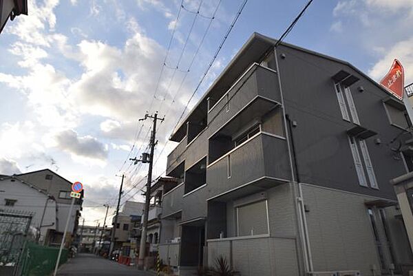 大阪府大阪市東住吉区住道矢田２丁目(賃貸アパート1LDK・2階・44.62㎡)の写真 その1