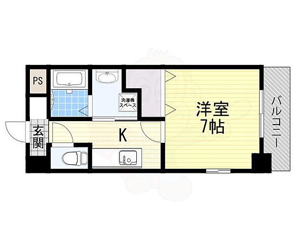 エルベコート堺東 ｜大阪府堺市堺区一条通(賃貸マンション1K・3階・24.09㎡)の写真 その2