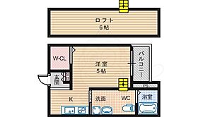 大阪府堺市北区東浅香山町２丁（賃貸アパート1R・2階・21.24㎡） その2