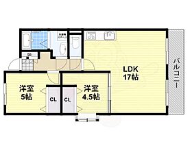 大阪府堺市堺区向陵東町２丁（賃貸マンション2LDK・3階・63.80㎡） その2