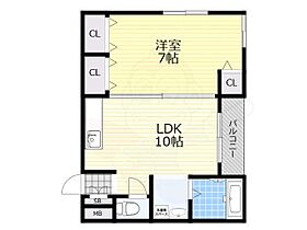 大阪府大阪市住吉区我孫子西２丁目（賃貸マンション1LDK・3階・36.00㎡） その2