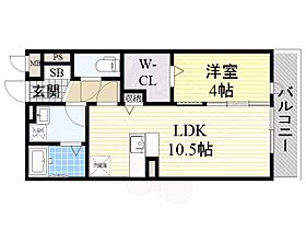 大阪府堺市北区南花田町120番1号（賃貸アパート1LDK・2階・37.53㎡） その2