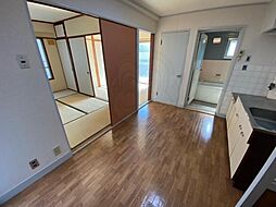 百舌鳥グリーンハイツ 4階2DKのリビング/ダイニング