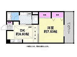 間取図画像 1DK