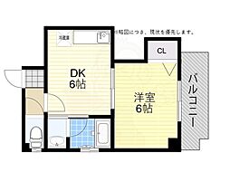 長居大発マンション 5階/-