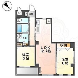 ル ボヌール ドゥ 三国ヶ丘 2階/-