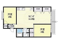セジュール白鷺2 2階/-