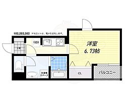Fstyle東新町2号館 2階/-