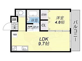 アストランティア木村  ｜ 大阪府大阪市城東区野江３丁目（賃貸マンション1LDK・2階・33.60㎡） その2