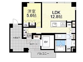 Kyobashi View Residence  ｜ 大阪府大阪市都島区片町２丁目（賃貸マンション1LDK・4階・42.53㎡） その2