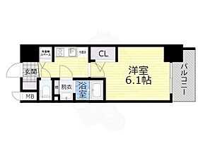 アドバンス大阪城北フィエルテ  ｜ 大阪府大阪市都島区都島本通４丁目（賃貸マンション1K・12階・22.42㎡） その2