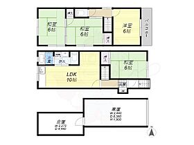 大阪府大阪市城東区今福南２丁目（賃貸一戸建4LDK・1階・73.46㎡） その2