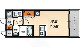 大阪府大阪市城東区今福西１丁目（賃貸マンション1R・5階・22.65㎡） その2