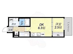 JR大阪環状線 桜ノ宮駅 徒歩6分 2階/-