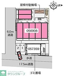 クレイノル　ボヌール白岡 206 2階ワンルームのリビング/ダイニング