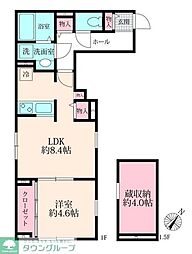 間取図画像 1SLDK