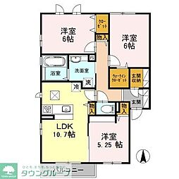 間取図画像 3LDK
