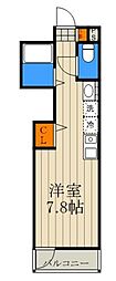GRANCOURT ワンルームの間取図画像