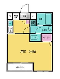 間取図画像 ワンルーム