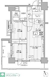 ウィステミラ西船橋 2LDKの間取図画像