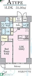 JUSEIRESIDENCE 1LDKの間取図画像