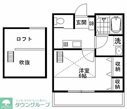 アットリラ八千代台東 1Kの間取図画像