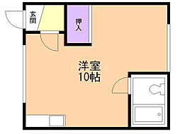 間取図画像 ワンルーム