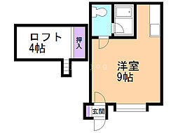 間取図画像 ワンルーム