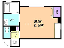 間取図画像 ワンルーム