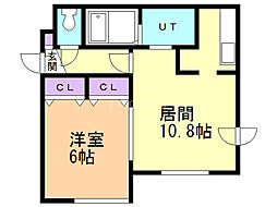 タイセイコーポ30 1LDKの間取図画像