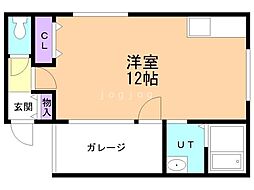 間取図画像 ワンルーム