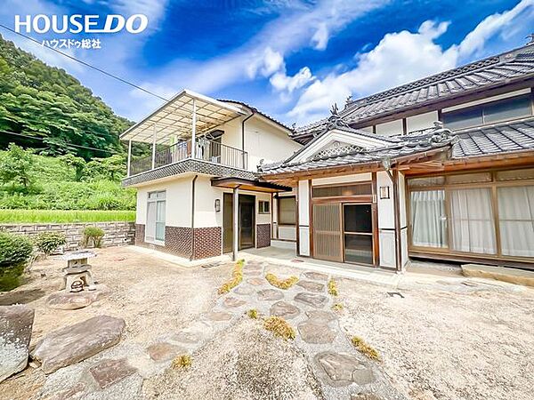 Beautiful mountainous landscape with colorful sky