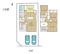 物件画像 新築戸建 岡山市北区辛川市場 中山小学校・中山中学校エリア