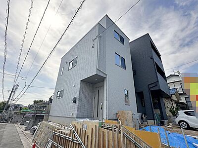 外観：2024年3月完成☆3LDKの新築住宅が分譲開始♪お気軽にお問い合わせください！