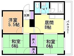 間取図画像 3LDK