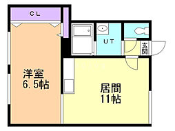 ファミール三上B棟 1階