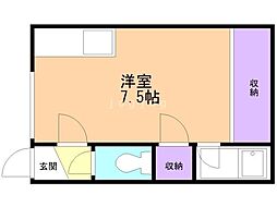 間取図画像 ワンルーム