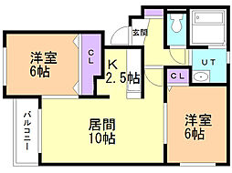サンライズ2−4 2階