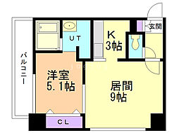 SEIRA南郷7 1LDKの間取図画像
