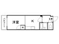 菊水コート6階3.5万円