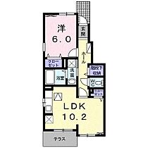 シャン・ノール　XII 106 ｜ 和歌山県和歌山市木ノ本998-5（賃貸アパート1LDK・1階・43.10㎡） その2