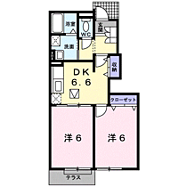 ラピタI 102 ｜ 和歌山県有田郡広川町大字広63-1（賃貸アパート2DK・1階・44.70㎡） その2