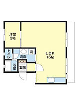 アベニュー楠見 202 ｜ 和歌山県和歌山市大谷（賃貸マンション1LDK・2階・39.69㎡） その2