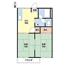 タウニィ美園 203 ｜ 和歌山県和歌山市美園町３丁目（賃貸アパート2K・2階・35.70㎡） その2