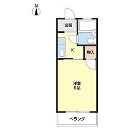 ルーミング桂 2階/2-D