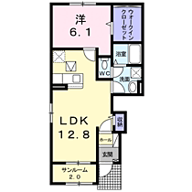 Ｍ・Ｒ・Ｍ　I 101 ｜ 和歌山県有田郡広川町大字広590-3（賃貸アパート1LDK・1階・50.13㎡） その2