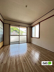 コーポ奥出 201 2階2DKのリビング/ダイニング