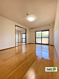 ファシナシオン毛見II 401 4階2LDKのリビング/ダイニング